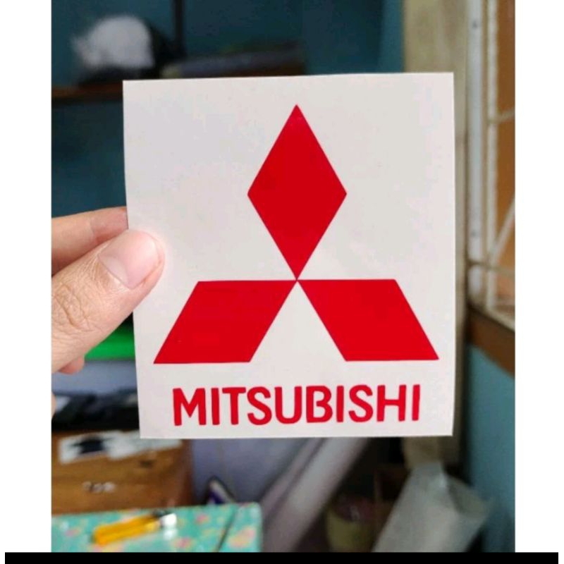 Jual STIKER CUTTING mitsubishi/LANCER 17x15 cm Shopee Indonesia