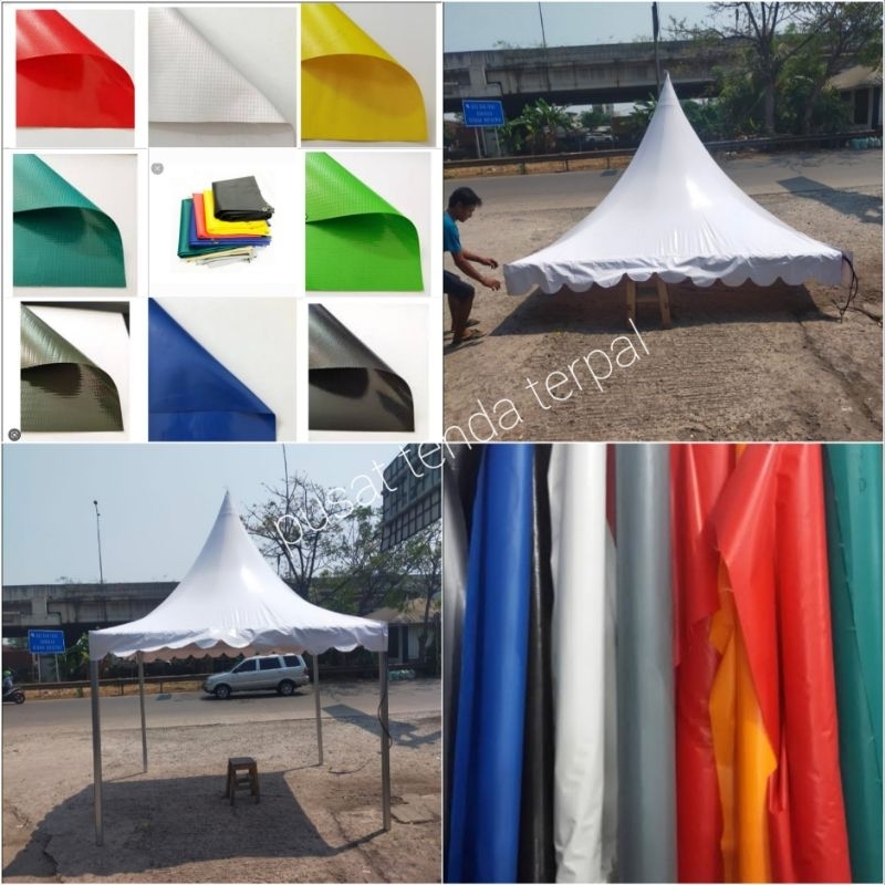 Jual Atap Tenda Sarnafil Ukuran X X Bahan Atap Uno Uno Gsm Shopee Indonesia