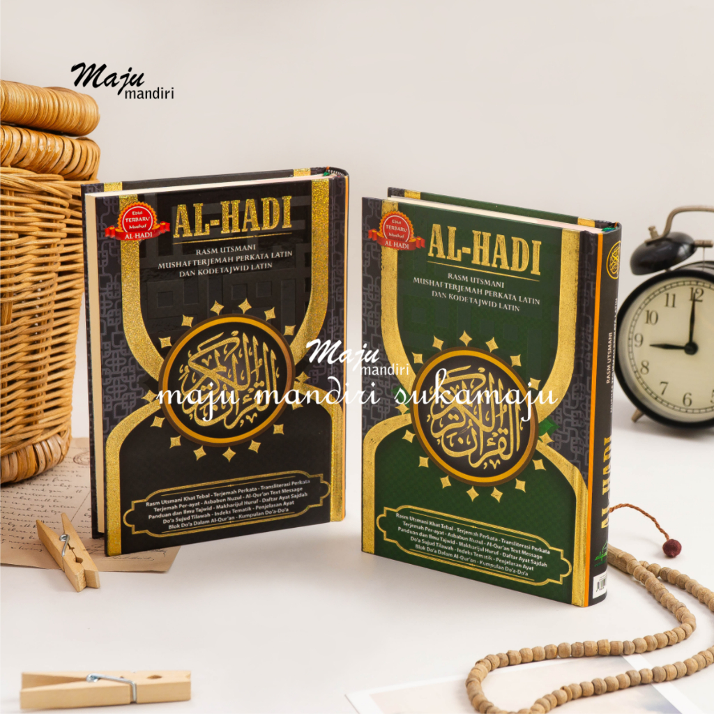 Jual Mushaf Al Hadi Alquran Terjemah Perkata Latin Kode Tajwid Warna Ukuran Kecil B Rasm