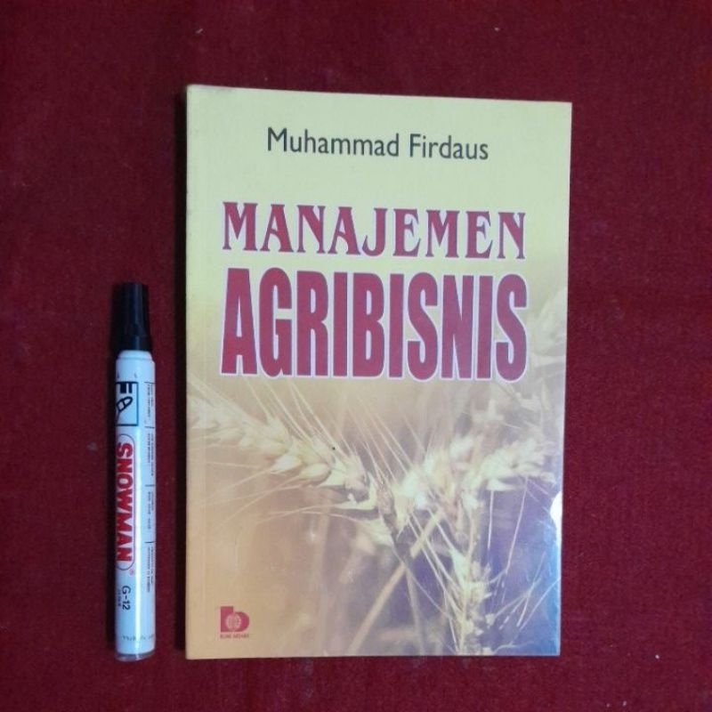 Jual Buku Manajemen Agribisnis Muhammad Firdaus | Shopee Indonesia