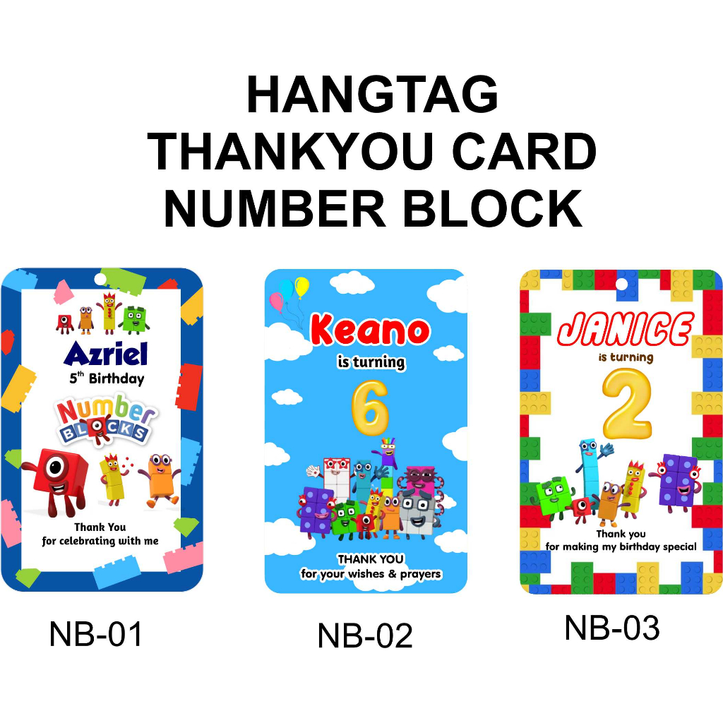 Jual Hangtag Kartu Ucapan Terima kasih ulang tahun thankyou card