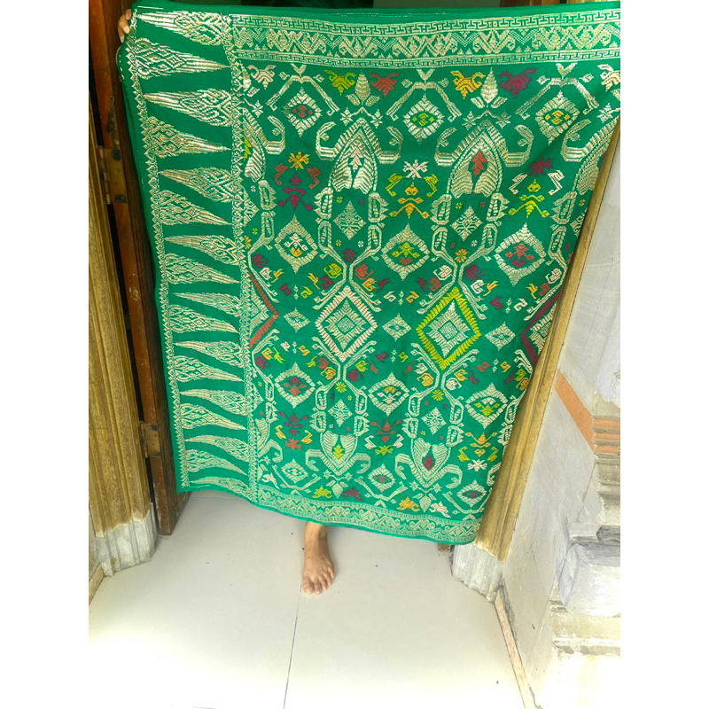 Jual Songket Kain Tenun Songket Sidemen Bali Full Cendana Super