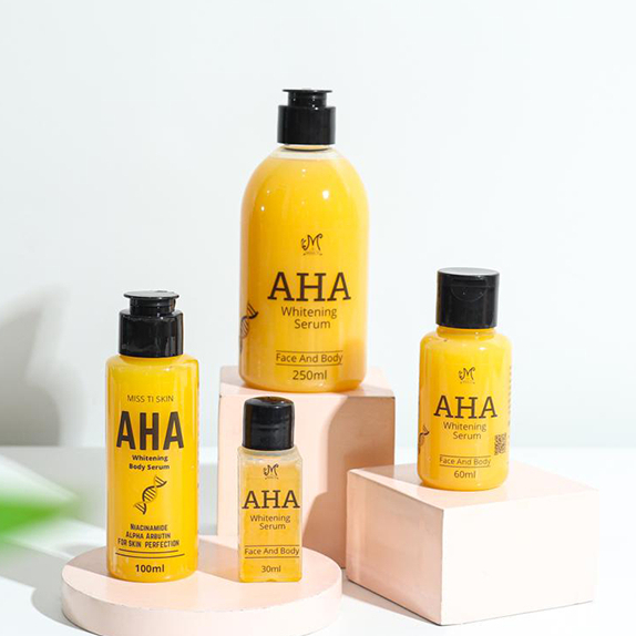 Jual 30ml - AHA serum kuning miss ti penghancur noda hitam tubuh bpom ...