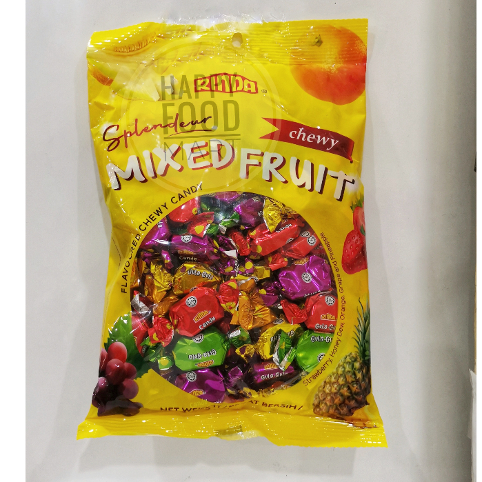 Jual [HALAL] PERMEN RINDA GULA GULA/PERMEN ANEKA BUAH/CHEWY MIXED FRUIT ...