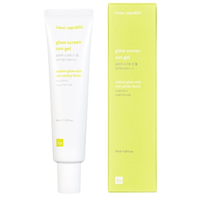 Jual Face Republic Glow Screen Sun Gel SPF50+ PA++++ 40ml Shopee