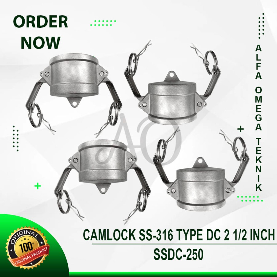 Jual Camlock 2 1 2 Inch Type Dc Selang Industri Hose Coupling Ss 316 2