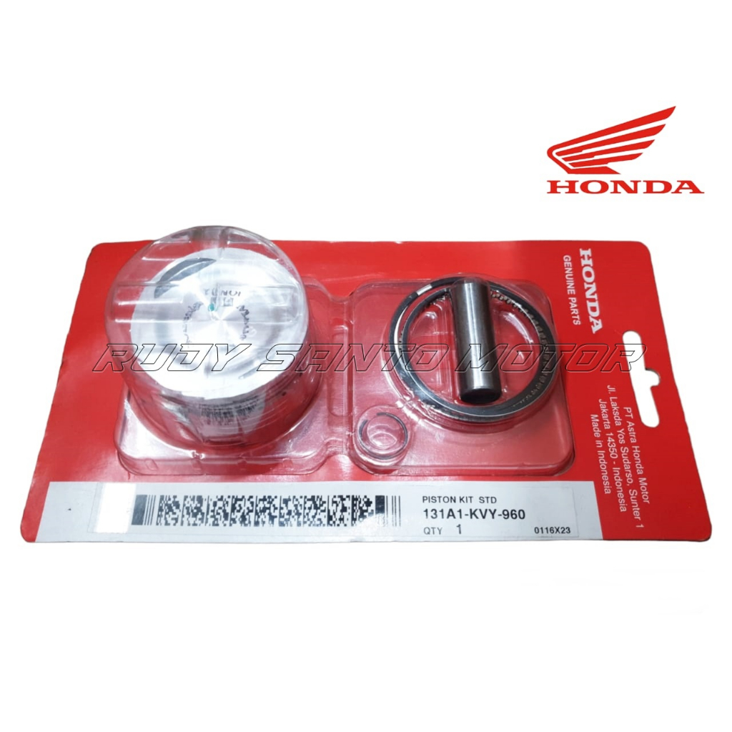 Jual PISTON RING SEHER KIT KVY BEAT SPACY SCOOPY LAMA OLD KARBU FI