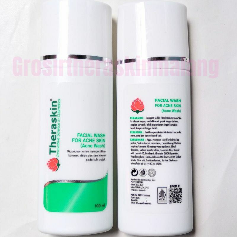 Jual Theraskin Facial Wash Acne Shopee Indonesia