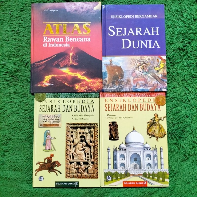 Jual Original Buku Ensiklopedia Atlas Rawan Bencana Di Indonesia Sejarah Dunia Sejarah Dan 0733