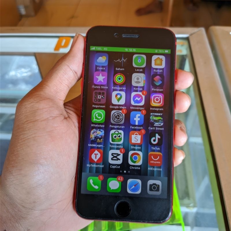 Jual IPHONE SE GEN 3 2022 64GB SECOND EX IBOX | Shopee Indonesia