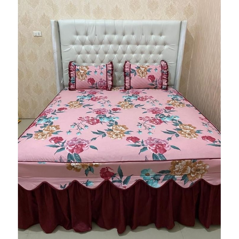 Jual seprei premium excellent UK 6 kaki | Shopee Indonesia