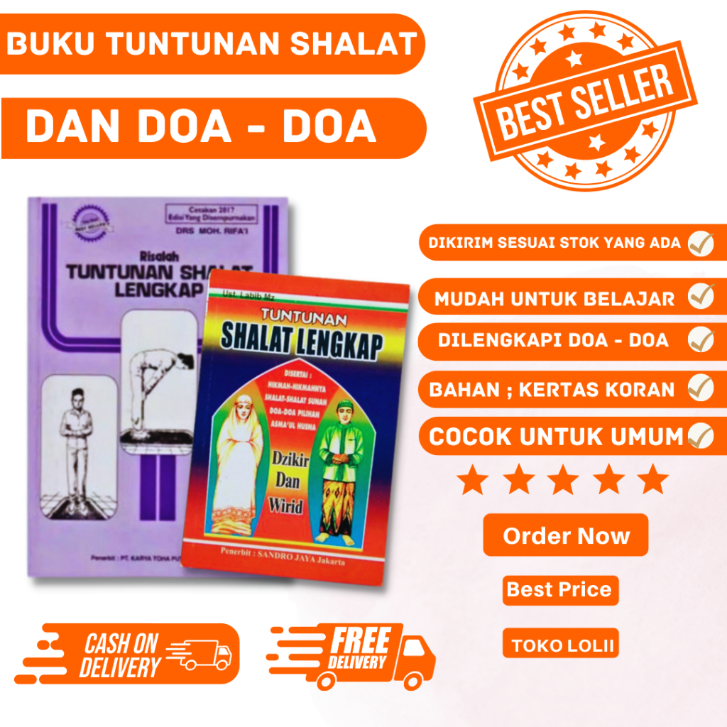 Jual Buku Risalah Tuntunan Sholat Lengkap Dengan Doa Dzikir & Wirid ...