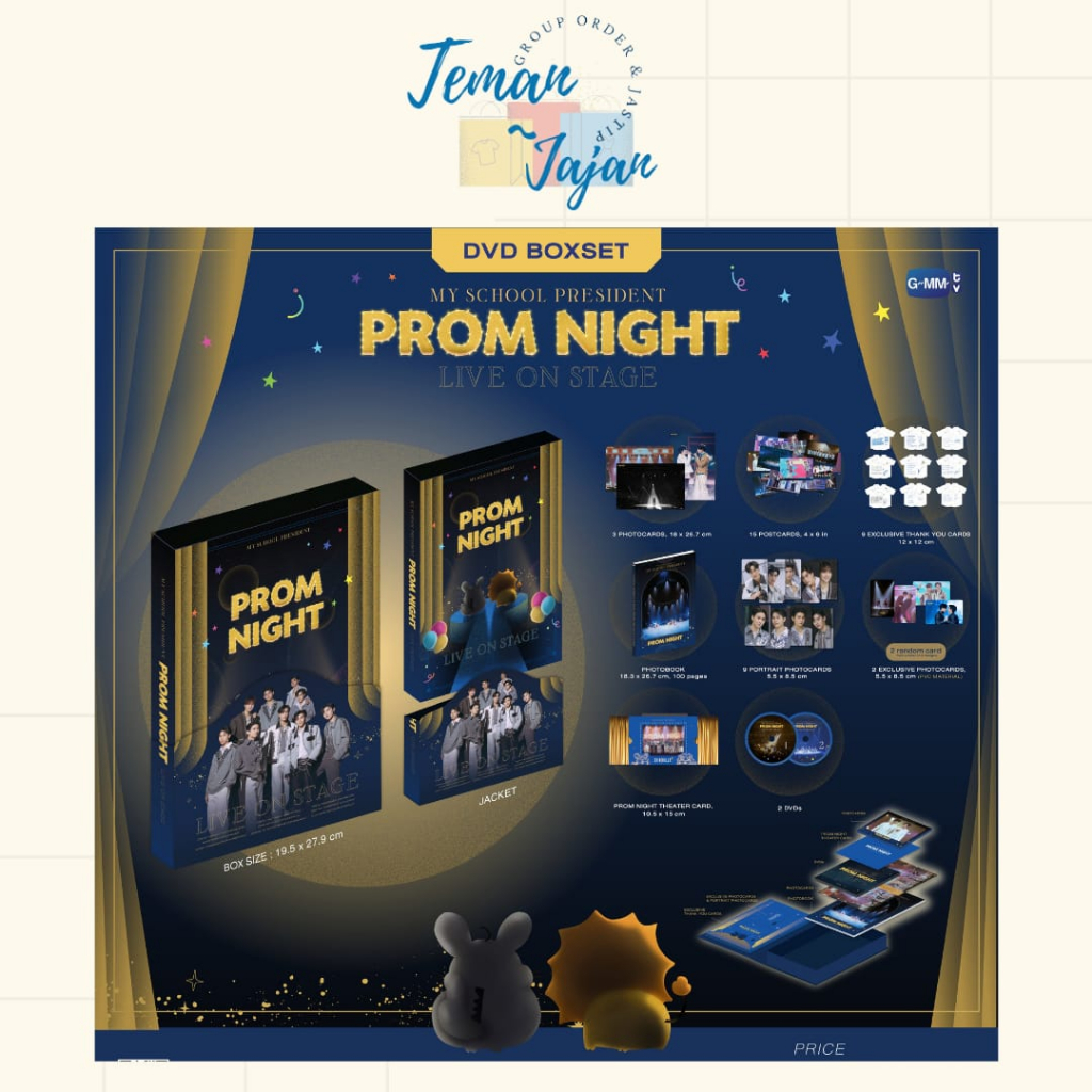 本物保証 MSP Stage On PROM Night NIGHT DVD DVD Boxset特典付き CD