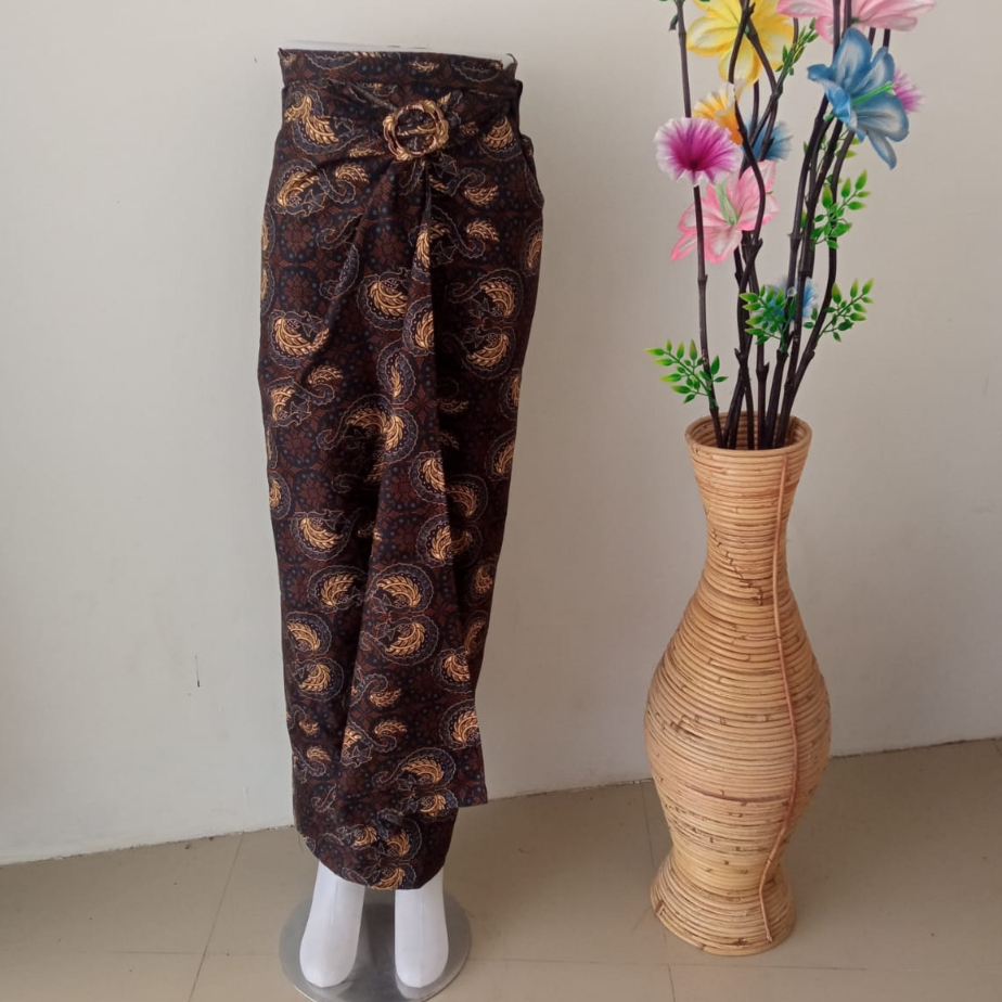 Jual Rok Lilit Kain Batik Bawahan Kebaya Free Ring Gesper | Shopee ...