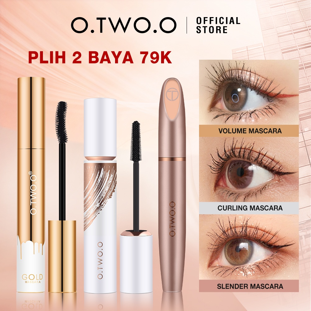 Jual Otwoo Mascara Waterproof Long Lasting Volumizing Lengthen Eye Lash Makeup Shopee Indonesia 