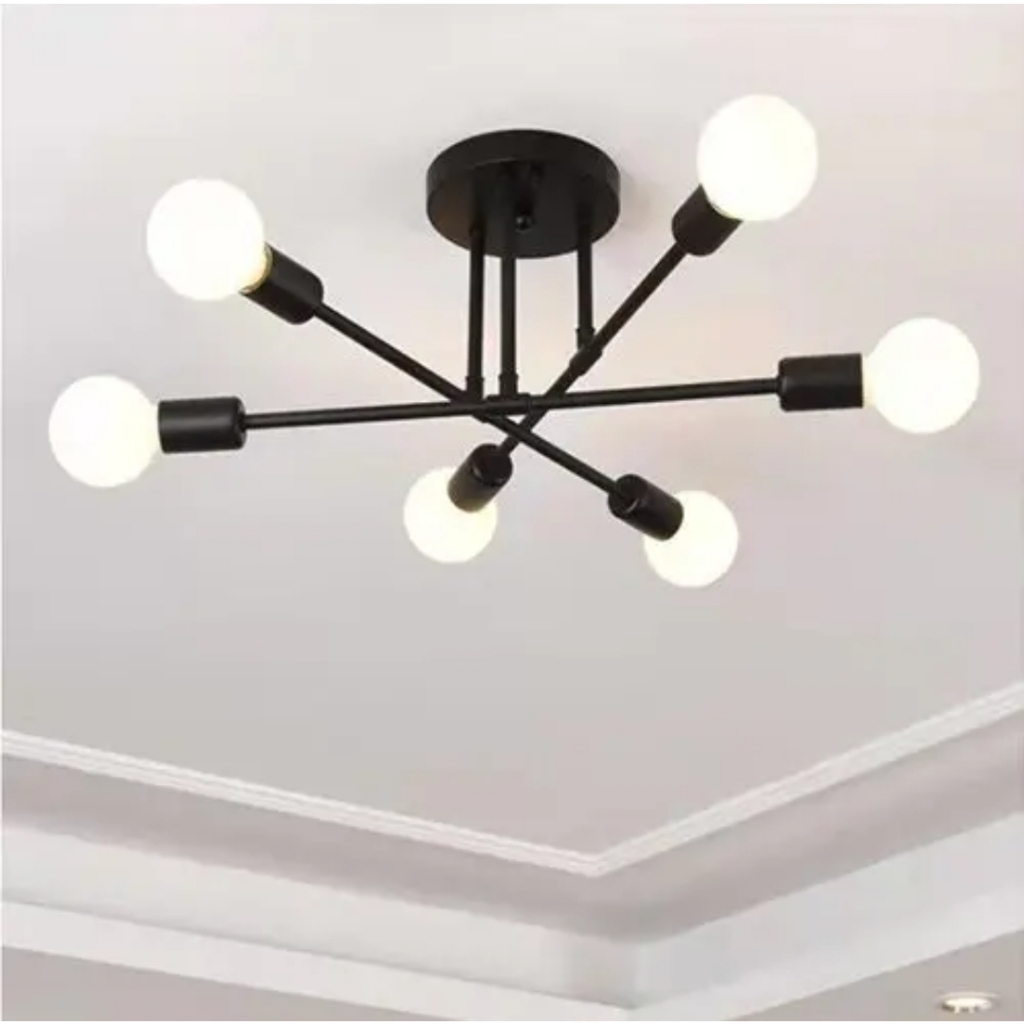 Jual Sputnik Chandelier Lampu Plafon Plafond Gantung LED Ceiling Lamp ...