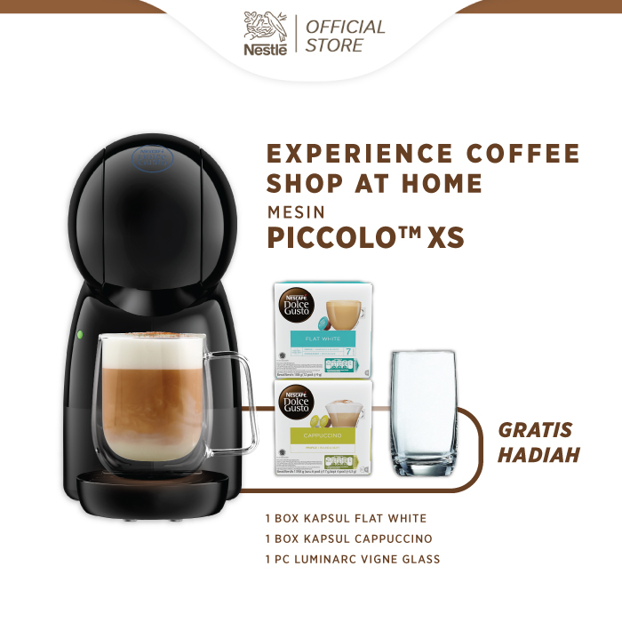 Jual NESCAFÉ Dolce Gusto Piccolo XS Black coffee machine Shopee Indonesia