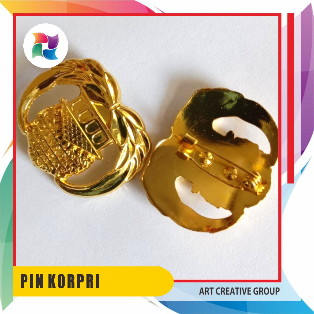 Jual Lencana Korpri Pin Korpri Peniti Magnet | Shopee Indonesia