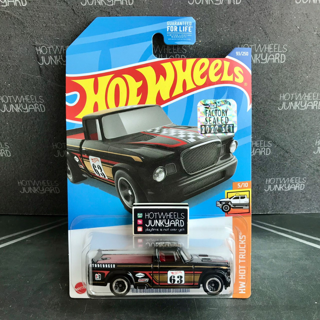 Hot Wheels 1963 Studebaker Champ TEAL - Modello Pressofuso 1:64 Sciolto (LOOSE) Edizione 2023