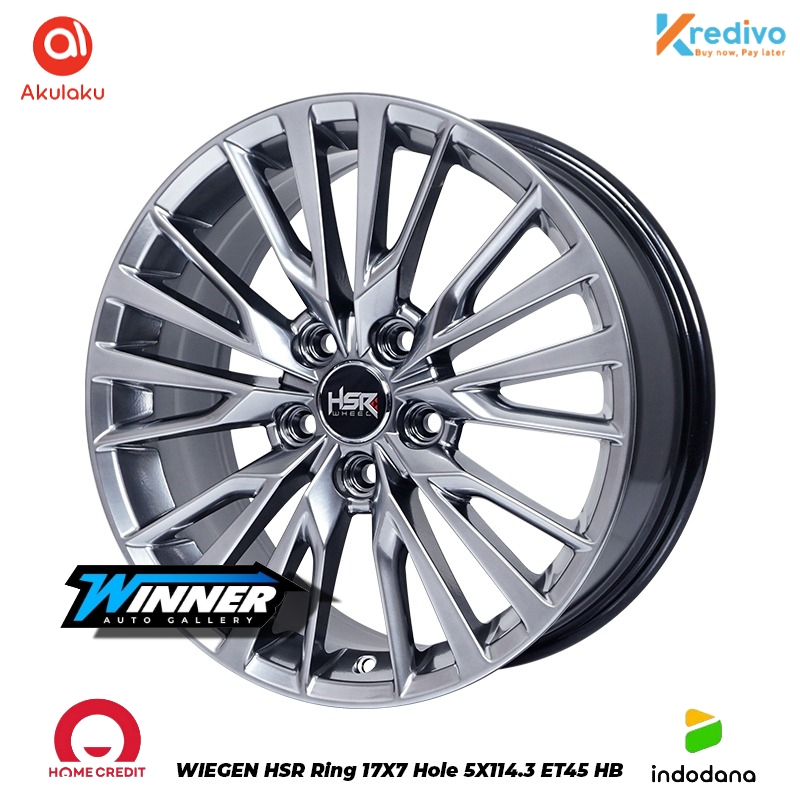Jual VELG RACING ALPHARD VOXY VELLFIRE R17 - TOKO VELG RACING HSR WHEEL ...