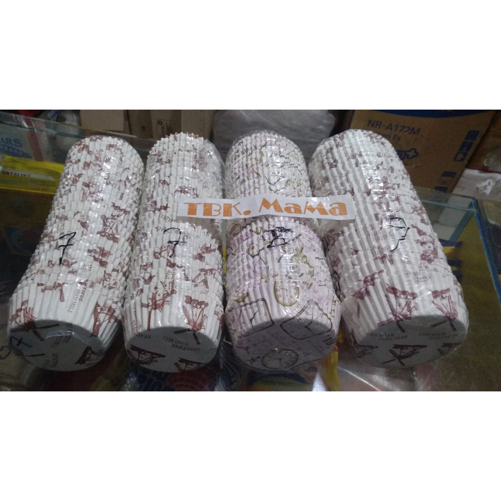 Jual CUP Kertas Laminating BULAT buat ROTI, PIE, KUE, BOLU ( 10 BH ...
