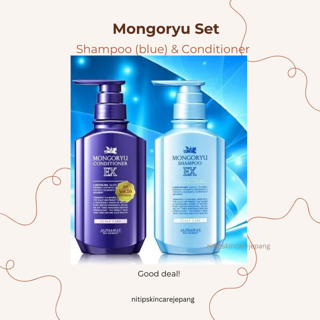 Jual PO Jepang -- Mongoryu shampoo scalp care EX 350ml