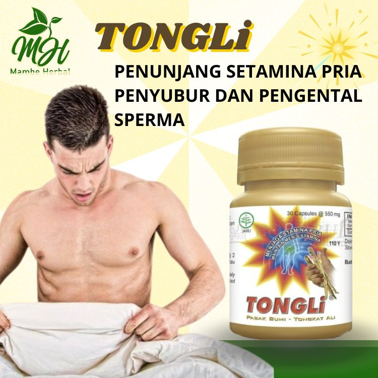 Jual Tongli 30 Kapsul Herbal Penyubur Sperma Pembesar Mr P Obat Kuat Tahan Lama Pria Shopee 