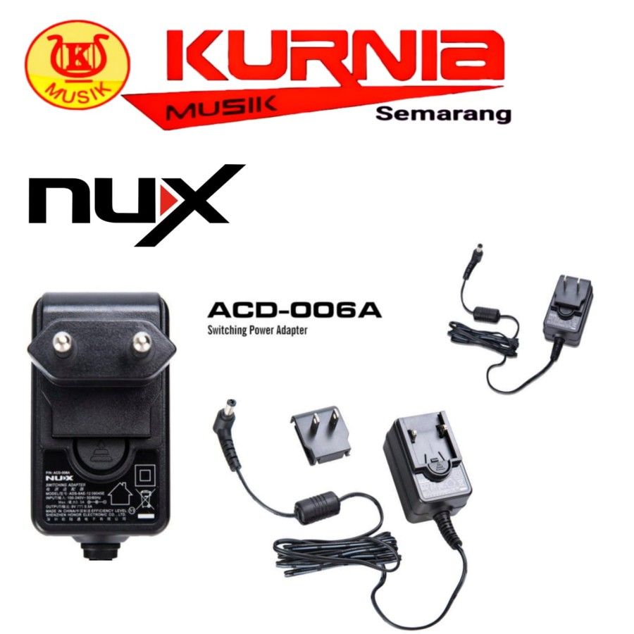 Jual NUX ACD 006A - ACD006A - ACD 006 Adaptor Efek 9V | Shopee Indonesia