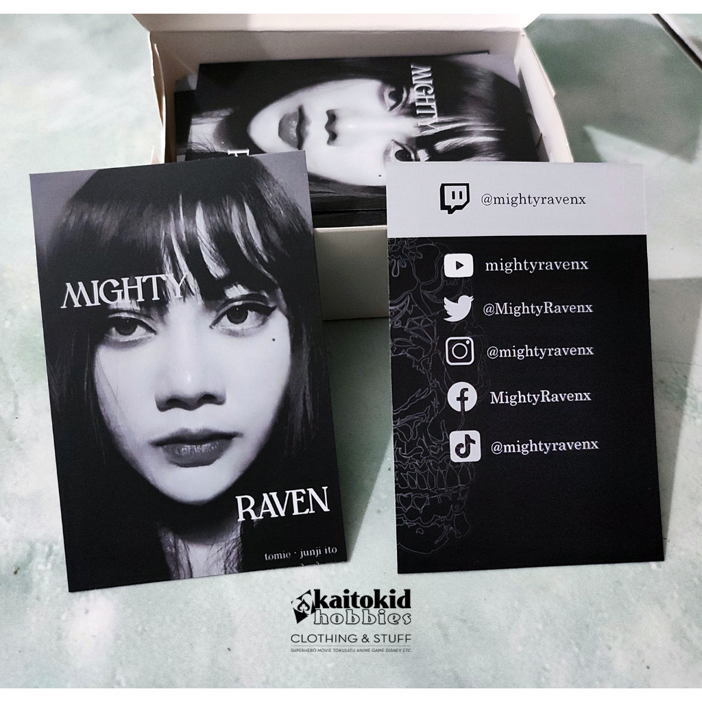 Jual Cetak CosCard Kartu Cosplayer Kartunama Cosplay Digital Printing ...