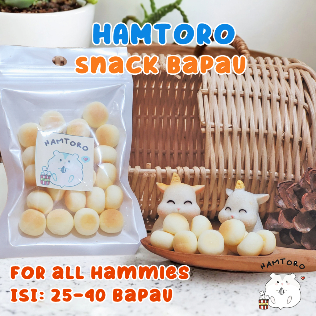 Jual Bapau Mini Hamster Treats Biskuit Bapao Isi 20-30 Pcs | Shopee ...