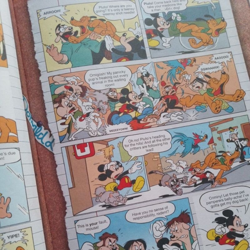 Jual majalah Donald Duck comics Walt disney english version bekas ...
