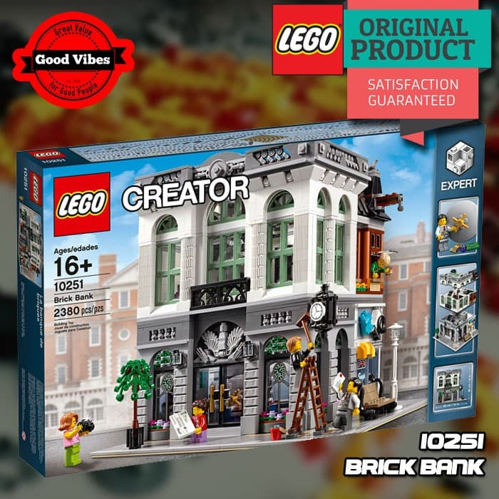 Jual LEGO Original CREATOR EXPERT 10251 Brick Bank - Mainan Anak ...