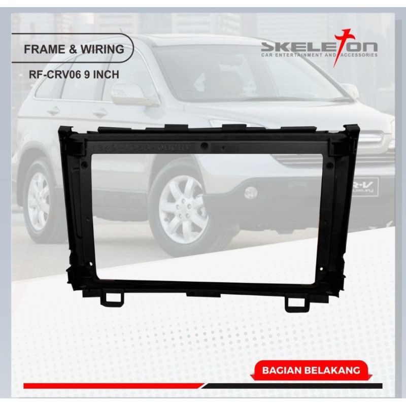 Jual Frame Head Unit 9 Inch Mobil Honda CRV 2006 Frame Android Skeleton ...