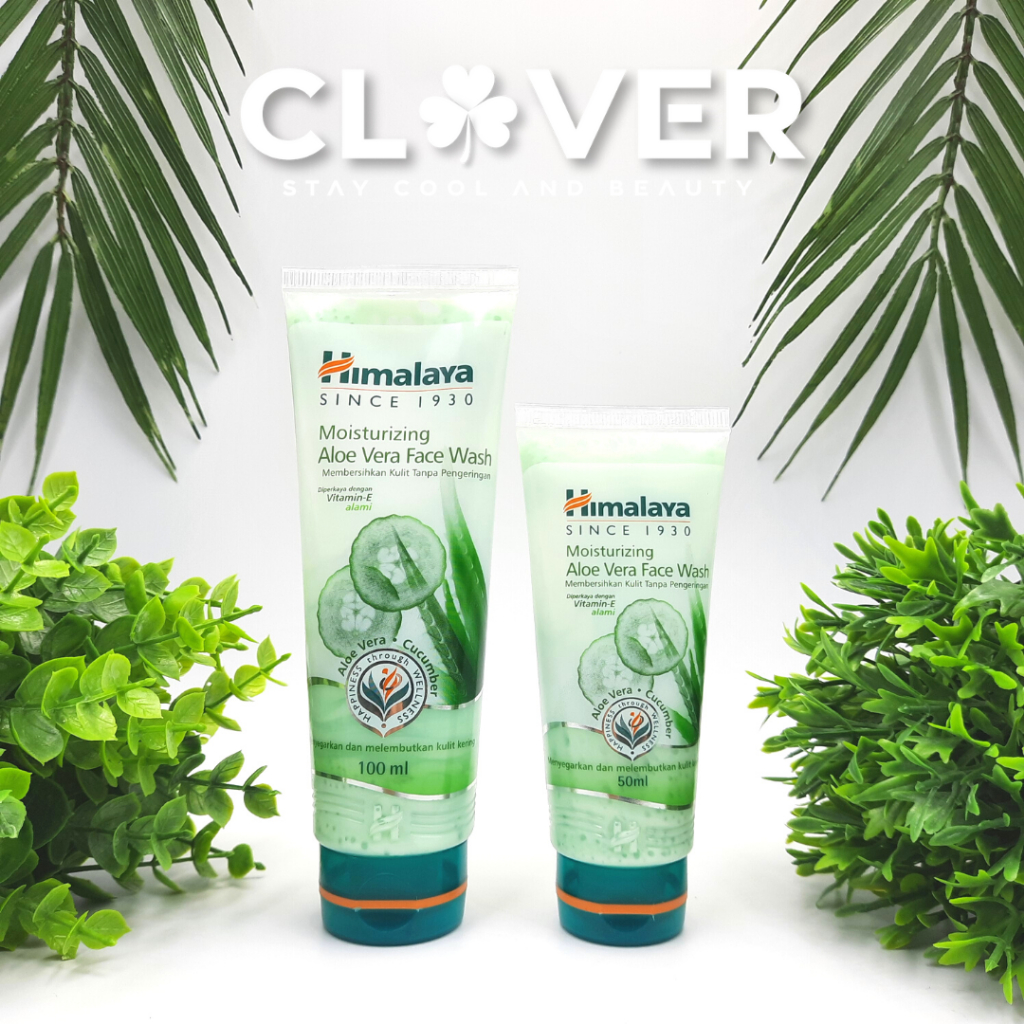 Jual HIMALAYA MOISTURIZING ALOE VERA + CUCUMBER FACE WASH Shopee