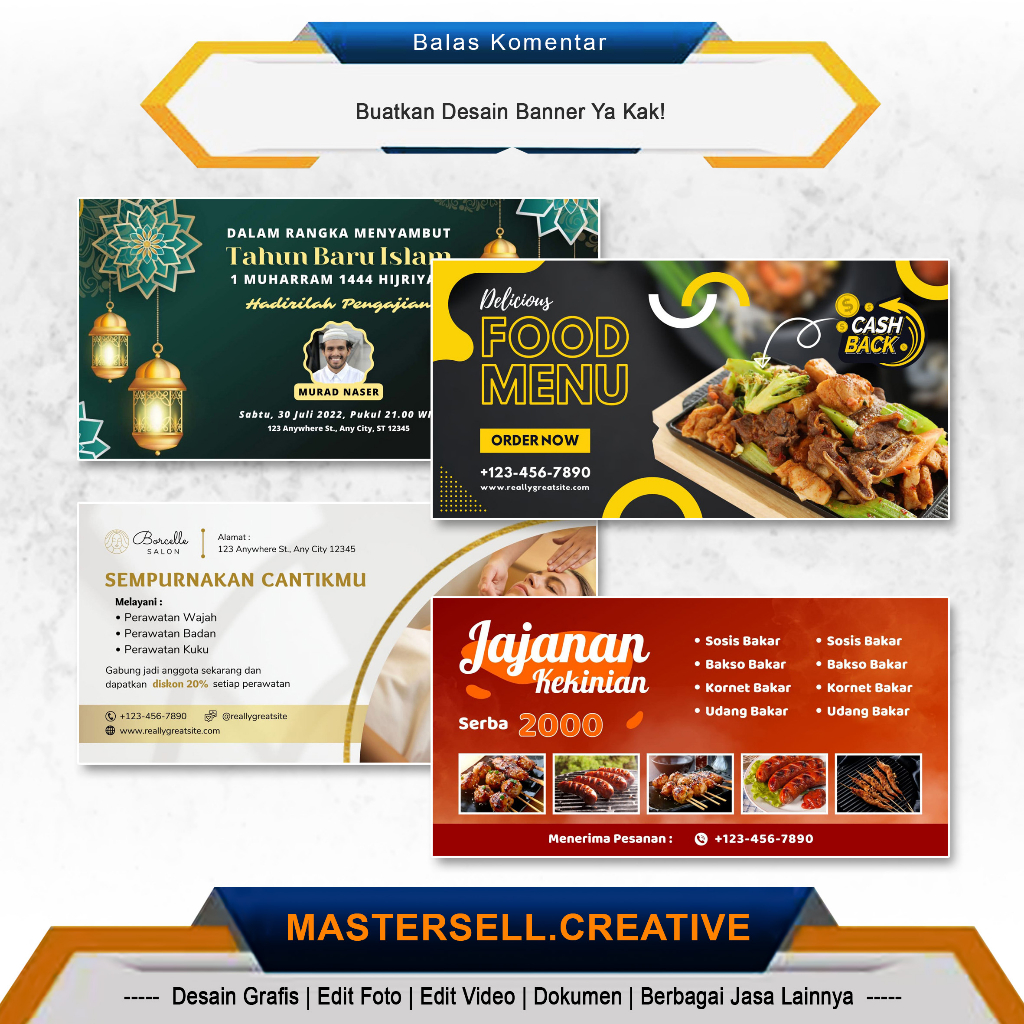 Jual BUAT DESAIN BANNER TERMURAH | DESAIN BANNER JUALAN | DESAIN BANNER ...