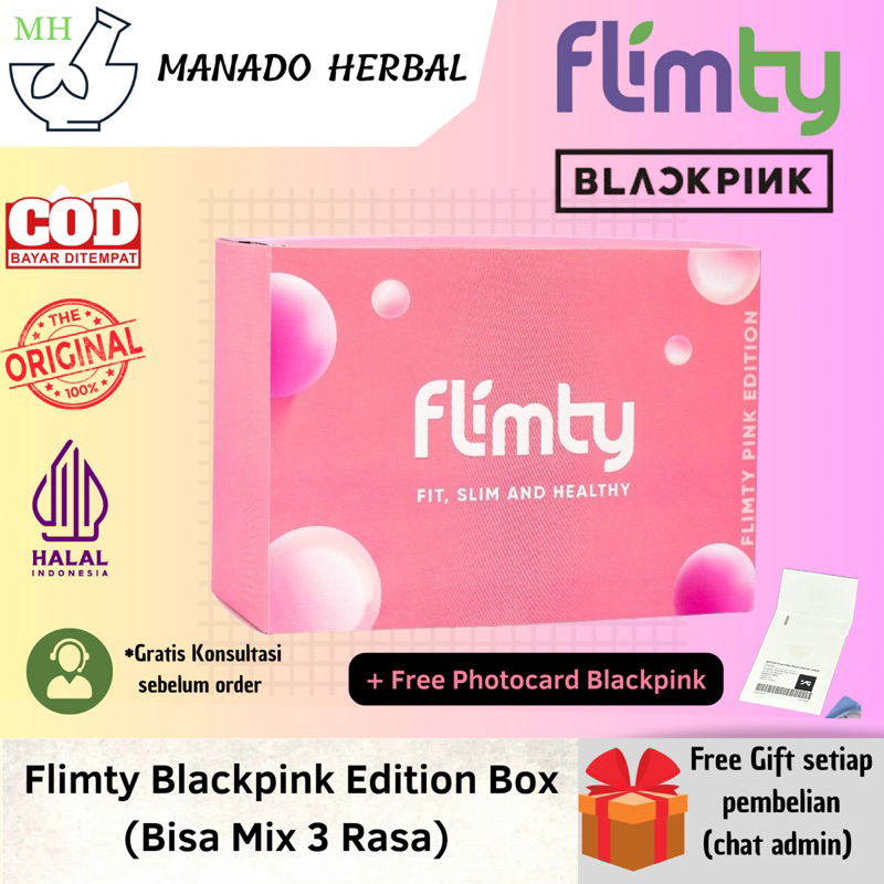 Jual MANADO - Flimty Blackpink Edition (Bisa Mix 3 Rasa) Limited ...