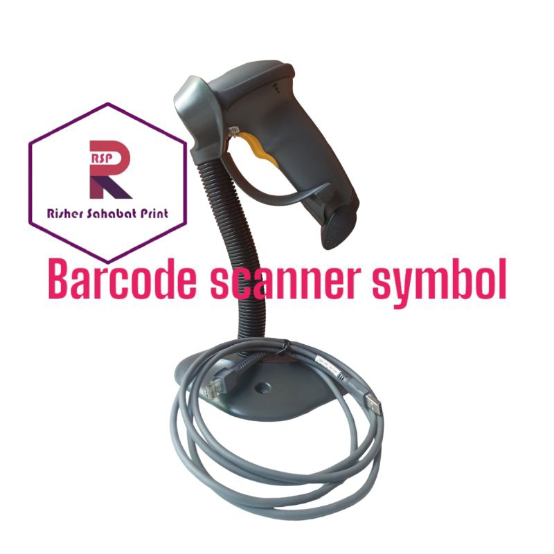 Jual Barcode Scanner Zebra Symbol LS2208SR20007RUR Shopee Indonesia