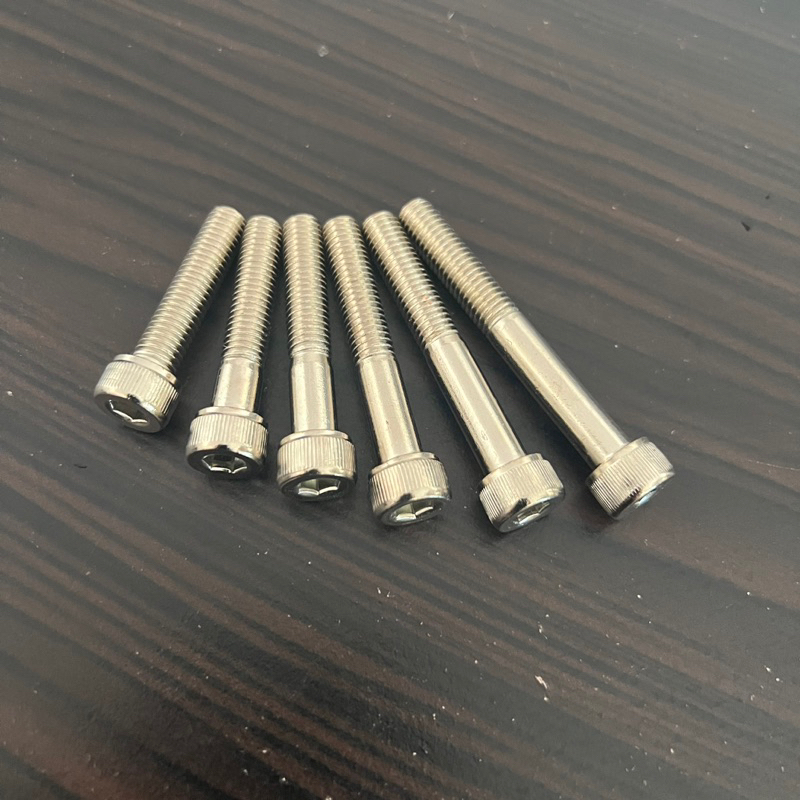 Jual baut L NEKEL putih M8 x 35,40,45,50,55,60 | Shopee Indonesia