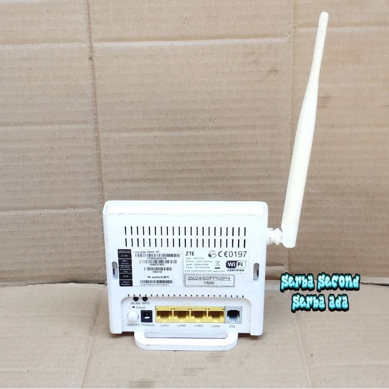 Jual modem router ZTE ZXHN H108N Shopee Indonesia