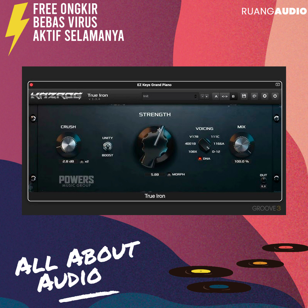 Kazrog.True.Iron.v1.1.2 Plug-ins WIN-MAC ( Full Activated )