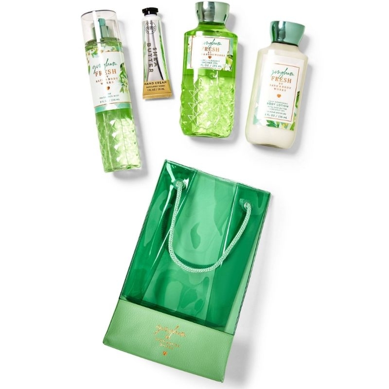 Jual ONSALE! ️ BATH & BODY WORKS BBW GINGHAM FRESH FULLSIZE TRAVELSIZE ...