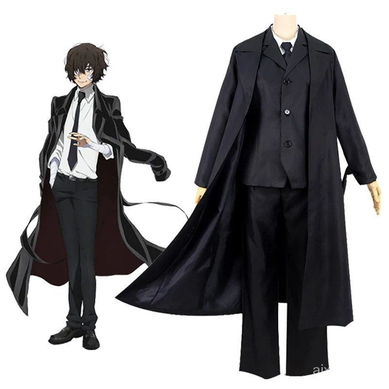 Set Di 6 Figure Di Bungo Stray Dogs – Personaggi Dazai, Chuuya, Atsushi, Action Figure In PVC Da 10 Cm