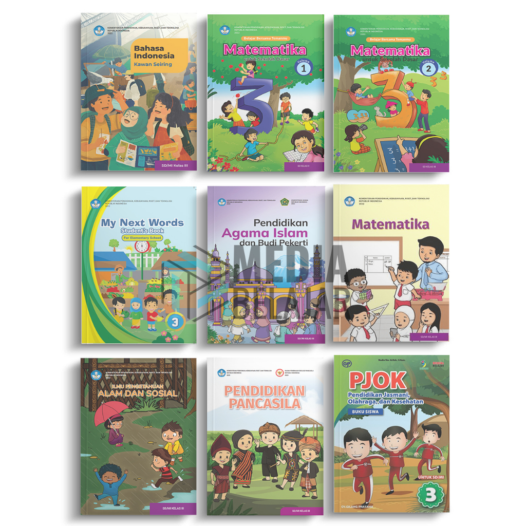 Jual Buku Kelas 3 SD Kurikulum Merdeka Kurikulum Penggerak Revisi ...