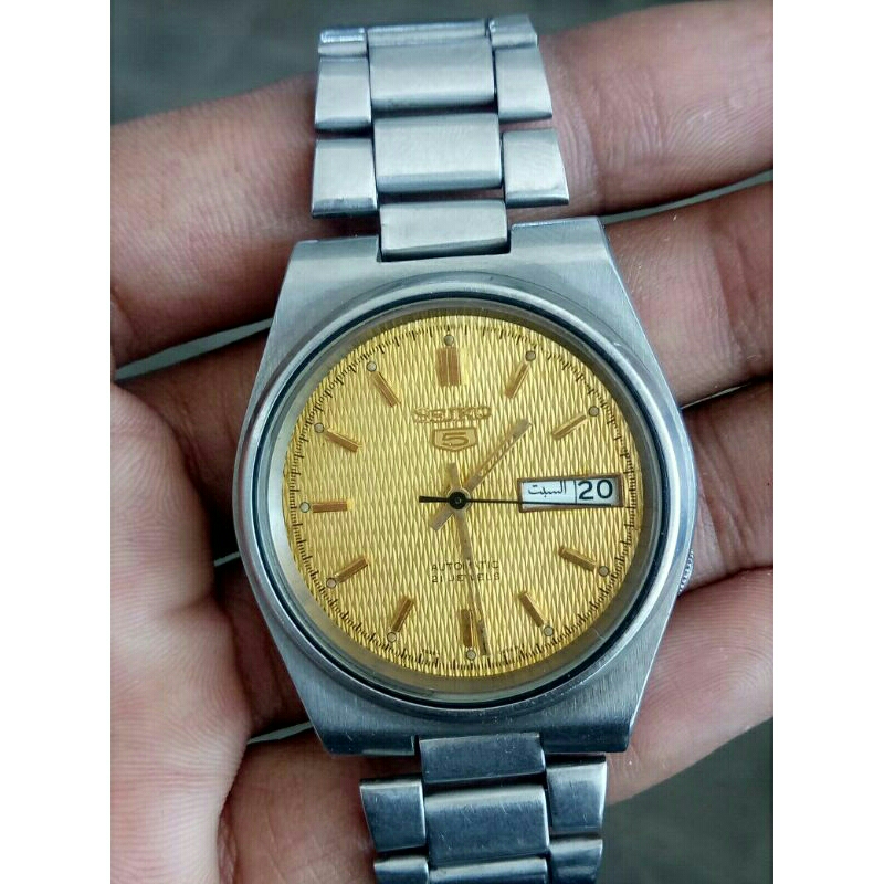 Harga jam seiko 5 shop automatic 21 jewels 7s26