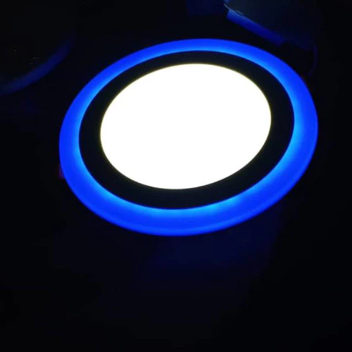Lampu Downlight LED Panel 18W +6W Watt INBOW PUTIH BIRU BULAT DAN KOTAK  2 WARNA | AutoStock