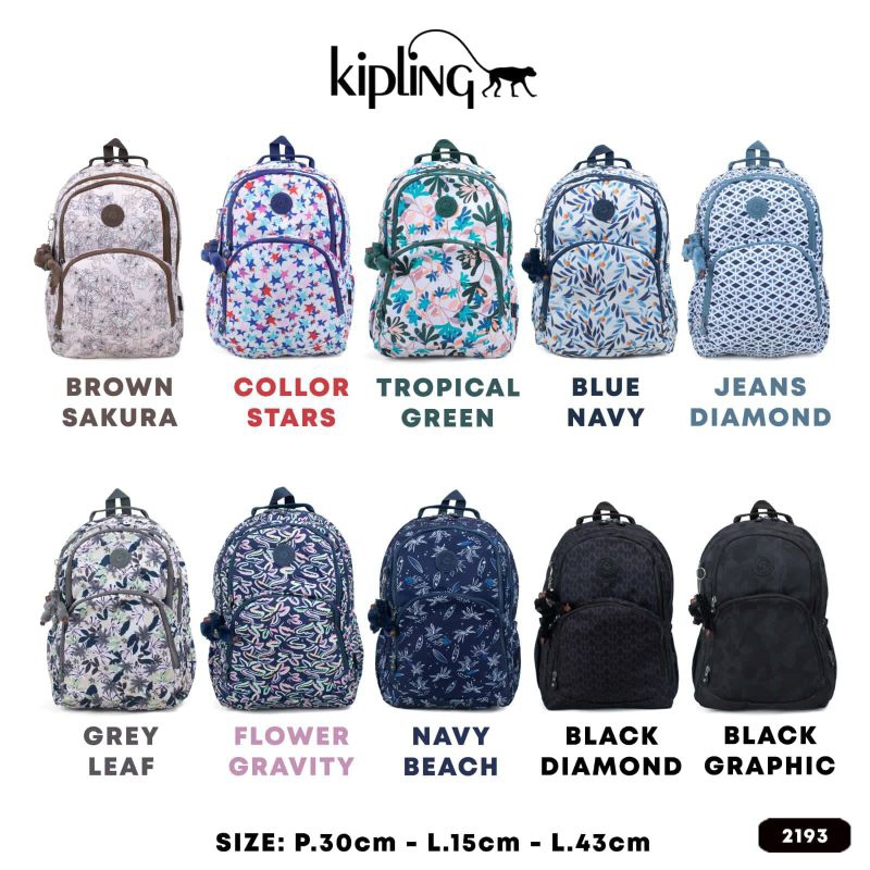 Jual TAS RANSEL KIPLING ORIGINAL.. HARGA MURAHH di lapak sandrianna ozora