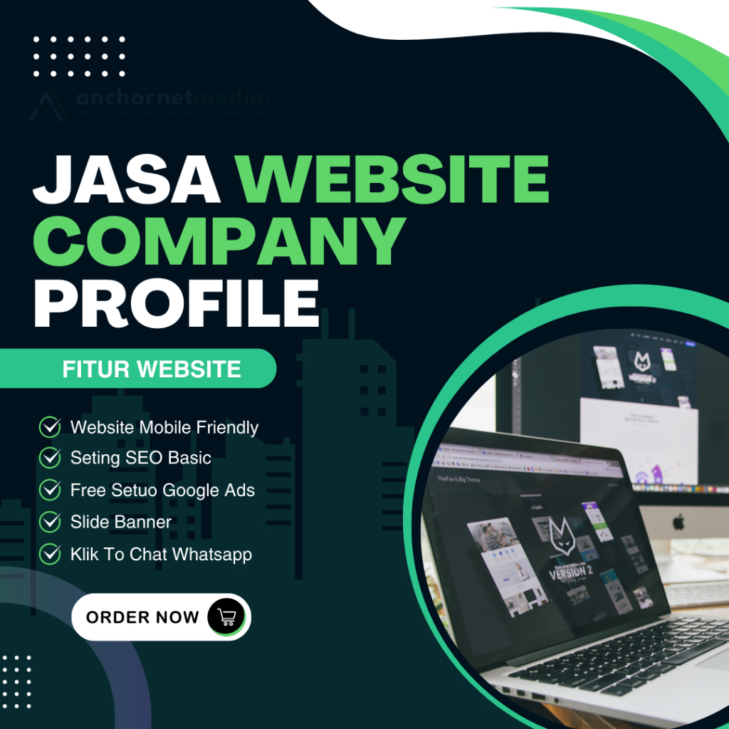 Jual Jasa Pembuatan Website Company Profile Perusahaan Profesional ...