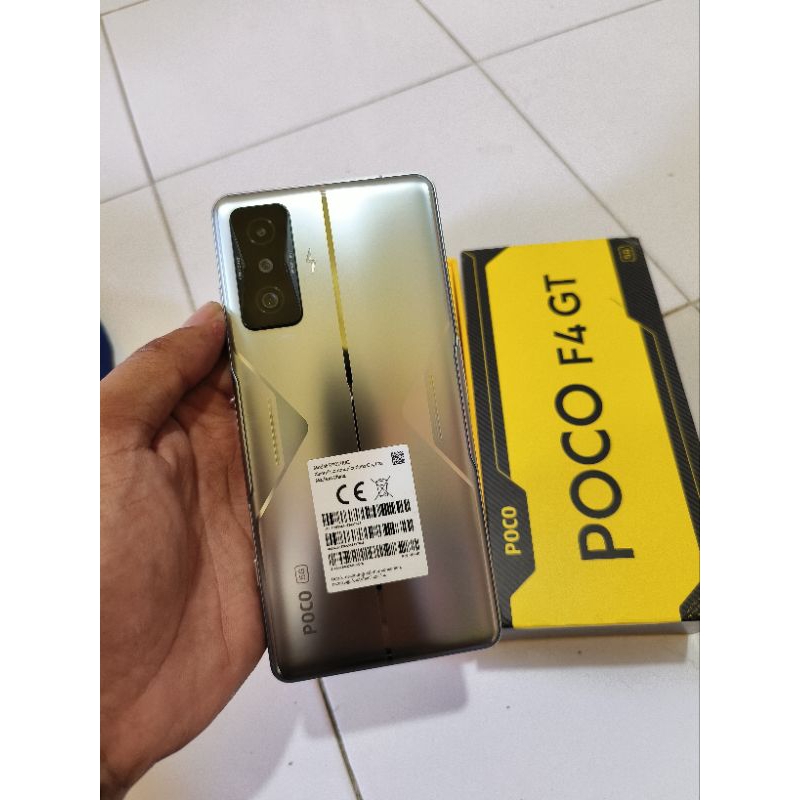 Jual poco f4 gt 12/256 5g second lengkap mulus | Shopee Indonesia