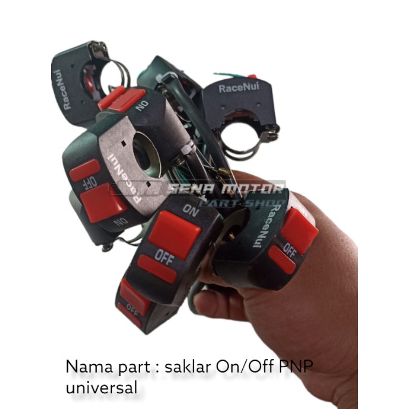 Jual Saklar On/Off minimalis pnp universal semua motor | Shopee Indonesia