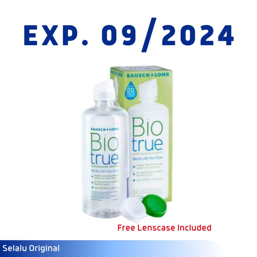 Jual BIO TRUE 300ML CAIRAN PEMBERSIH SOFTLENS BAUSH AND LOMB 300ML ...